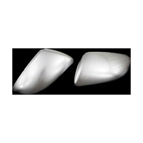 R Line Style Silver Matt Chrome Side Mirror Cap Replacement For VW Volkswagen Touran MK2