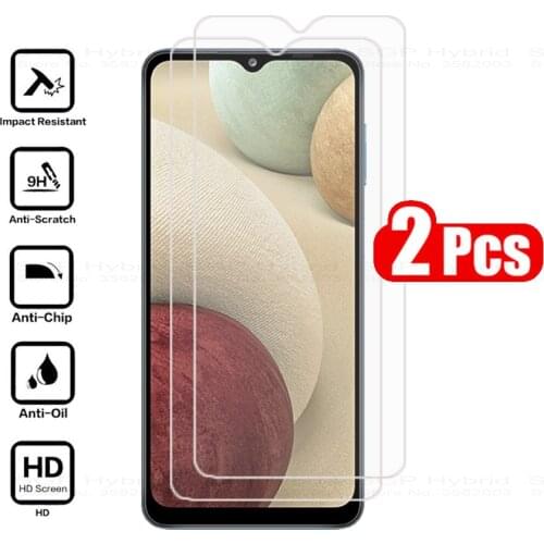 2pcs Glass For samsung a12 protective glass for samsung galaxy a12 a 12 2020 6.5'' screen protector phone samsunga12 Films