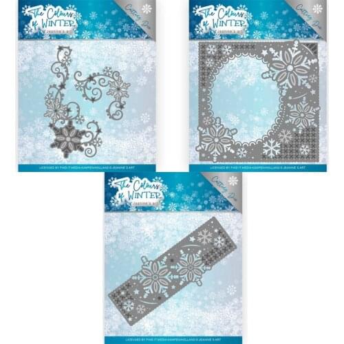 Piggy Craft metal cutting dies cut die mold Snowflake frame border Scrapbook paper craft knife mould blade punch stencils dies