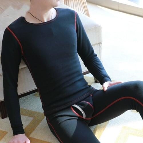 Cotton long johns blusa termica masculina heren winter thermo underwear termica homem moto men thermal underwear leggings