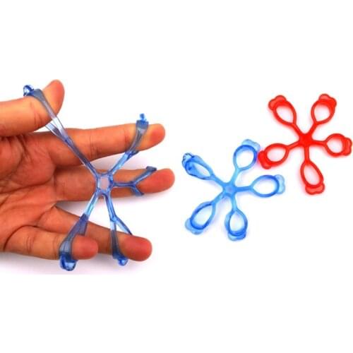 2Pcs Hand Grips Strengthener Finger Exercises Stretcher Finger Trainer for Relieve Pain Injury Rehabilitation Entertainment Tool