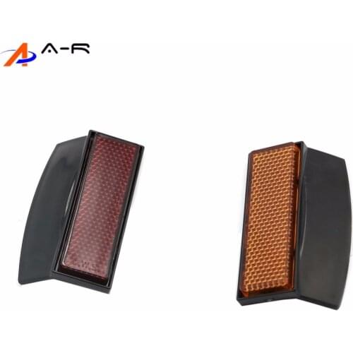 Tail Rear Fender Reflector placard for Harley Sportster XL883 XL1200 XL 883 1200 48 72 Nightster Roadster sign Reflective