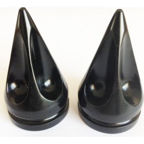 Aftermarket motor parts For Motorcycle Universal Honda Kawasaki suzuki bike BLACK Motorcycle CNC Billet Ben Hur Spike bar ends