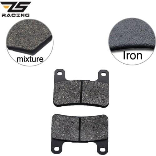 ZS Racing Motorcycle Parts Front Brake Pads Discs For Honda CBR600RR 07-14 CBR1000RR 04-14 CBR600 VFR800 CBR 1000