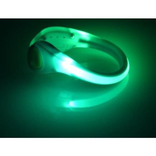 1Pcs Night Walking Running Light Fietsen Waarschuwing Lamp Lichtgevende Led Schoen Clip Licht Joggen Veiligheid Felle Lichten