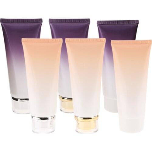 Blesiya 3pc Refillable Empty Soft Squezee Tubes Lip Gloss Balm Containers