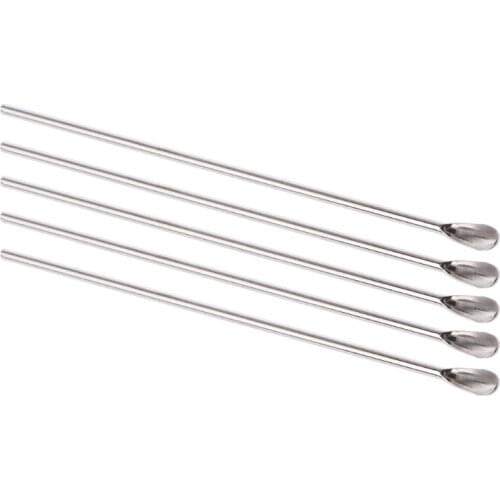 5Pcs Stainless Steel Ear Pick Wax Curette Remover Cleaner Care Tool EarPick Ear Care Tool