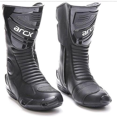 ARCX Motorcycle Long Boot men Leather Motorbike boot protector Motocross Racing Boots Protector Gear Motor motorcyclist Shoes