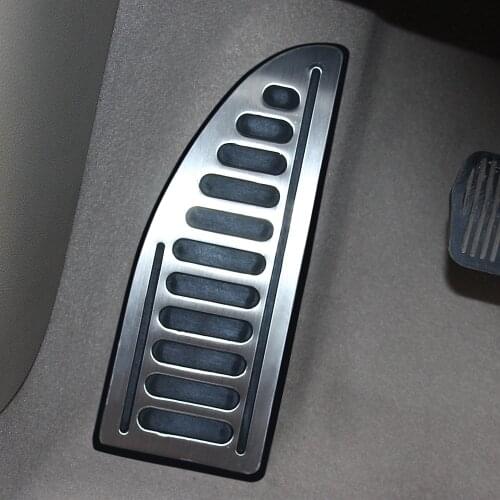 Auto Foot Rest Pedal Pad Anti-skid Styling Car Accessories For Ford Focus MK2 MK3 Fiesta MK7 Mondeo MK4 S-Max C-Max Escape Kuga