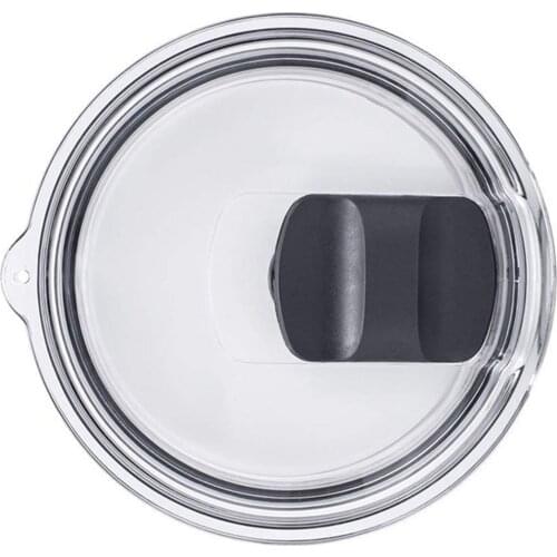 Coffee Lid Magnetic With Vent Leakproof Transparent Color Accompanying 14oz/30oz Replacement Bowls Portable Cup Cover