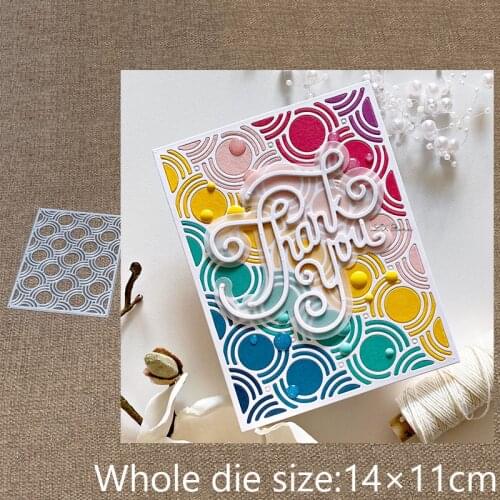 XLDesign Craft Metal stencil mold Cutting Dies Circle Around decoration scrapbook die cut Album Paper Card Craft Embossing