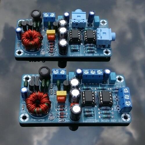 Home 5532 Car Audio Preamplifier Board Preamplifier Purely Amplified Tone Sound Quality Effect Enhancer Board