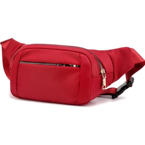 Men Waist Packs Travel Phone Belt Nylon Bag Pouch for Men Women Casual Unisex Shoulder Chest bag Canvas Fanny pack Hip pack