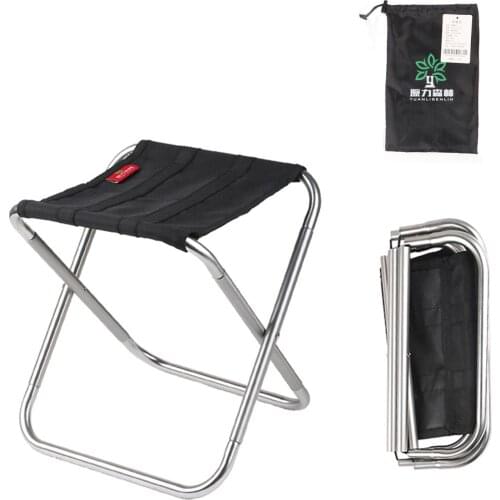 Camping Stool Folding Camp Chair with Storage Bag for Fishing Foldable Stool Seat For Fishing Festival Picnic BBQ Beach