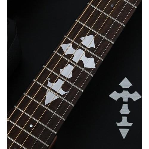 1 Pc Fretboard Sticker Guitar Bass Ultra Thin Stickers For Guitarra Beautiful Music Instrument Decorations Electric Guitar Parts