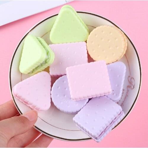 3pcs Stationery w16 w22 Cookie Creativeboy Gift Student Supply For w17 Creative Cute Pencil Sharpener Cutter