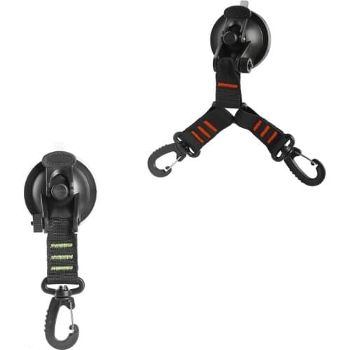 Car Mount Luggage Tarps Tents Anchor Heavy Duty Suction Cup Anchor with Securing Hooks Car Camping Tarpaulin Accessories