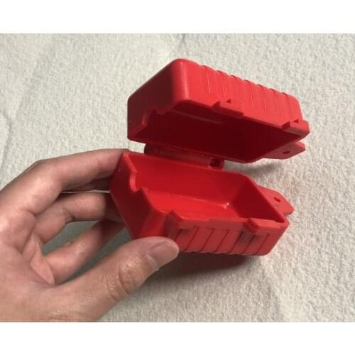Small size electrical plug lockout power plug lockout 90*50*51 safety pug lockout box lockout