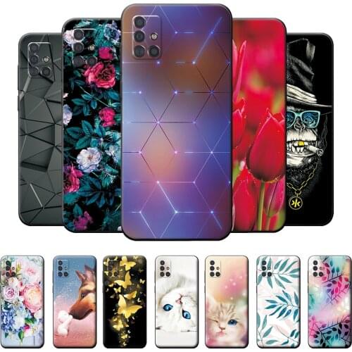 Phone Case For Samsung M51 M31S Soft Back Cover For Galaxy M11 M 11 2020 Bumper Case For Samsung Galaxy M11 Case Silicone TPU