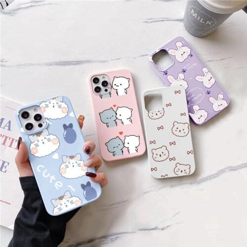 Cute Animals Funda For Samsung Galaxy A12 A51 A50 A52 A72 A71 S20 S21 FE S8 S9 S10 Plus Ultra A02S A21S A10 A40 A32 A31 TPU Case