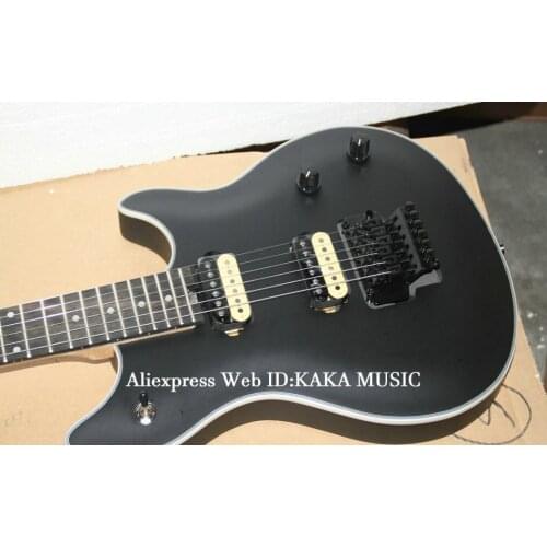 Newest Black Electric Guitar Ebony Fingerboard Wholesale guitars From China