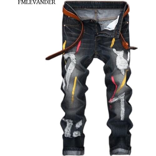 FMLEVANDER Stretch Jeans For Men