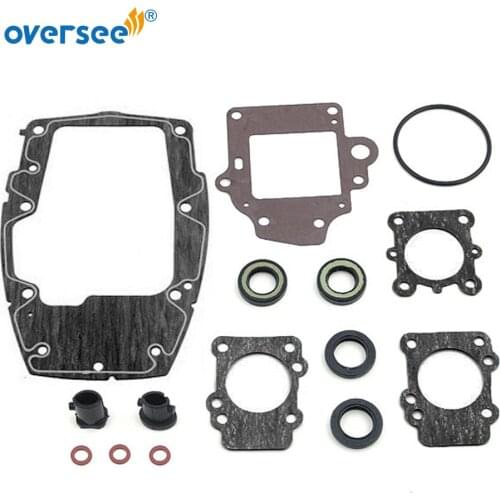 683-W0001 Gear box Lower Casing Gasket Kit for Yamaha Outboard Parts 2T 4T Mariner 9.9HP 15HP 683-W0001-21