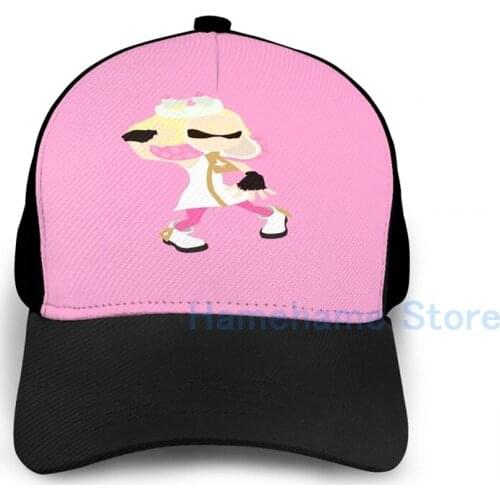 Fashion Pearl - Splatoon 2 Basketball Cap men women Graphic print black Unisex adult hat
