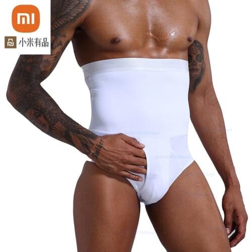 2020 Xiaomi Mens underwear Men Seamless Shapers High Waist Slimming Tummy Control Knickers Pants Panties Briefs Body Shapewear