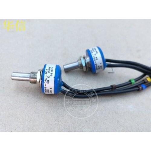 Original new 100% import 6639S-DAJ-502 5K conductive plastic potentiometer shaft length 24MMX6.35MM (SWITCH)