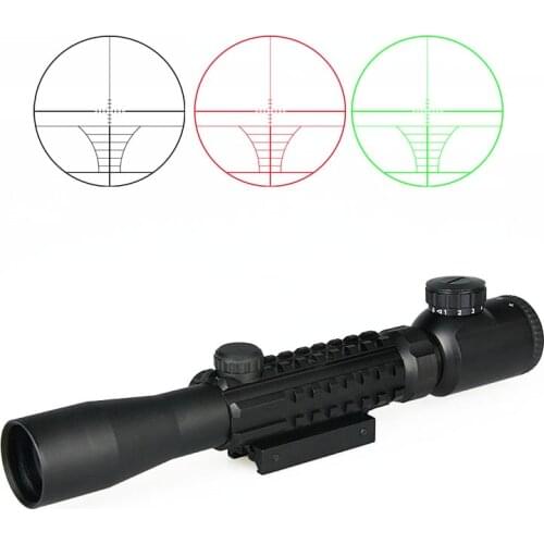 Tactical airgun sight optical riflescope airsoft accessories optics 3-9X32E air rifle scope for hunting GZ1-0009