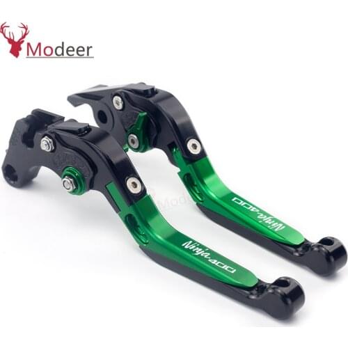 Brake Lever For Kawasaki NINJA400 NINJA 400 EX400 2018 2019 2020 Motorcycle CNC Aluminum Accessories Brakes Clutch Levers Handle