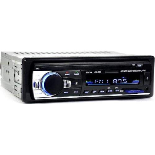 1 DIN 12V Universal Car Radio Car audio FM Bluetooth MP3 Audio Player Bluetooth cellphone Handfree USB/SD Car Stereo Radio