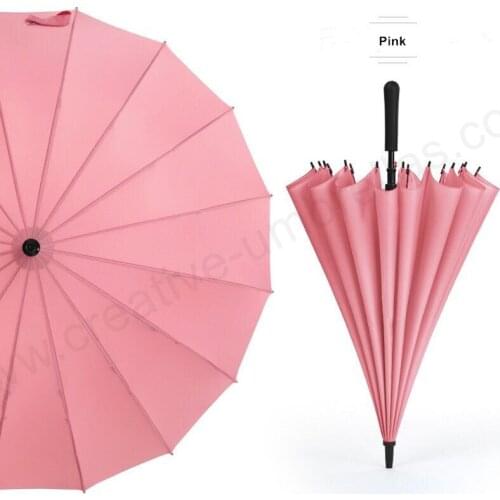 102cm auto open 16 metal ribs windproof flexible 35T metal elec.plated solid pongee umbrella business mini golf parasols
