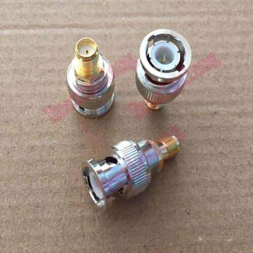 5PCS/Lot BNC Male To SMA Female RF BNC-SMA Coaxial Adapter Connector