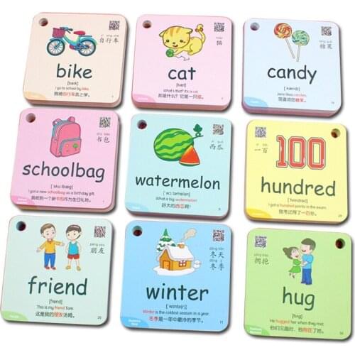 600 Words 20 Categories Cognition Learning Card Animal Shape Color Flash Cards
