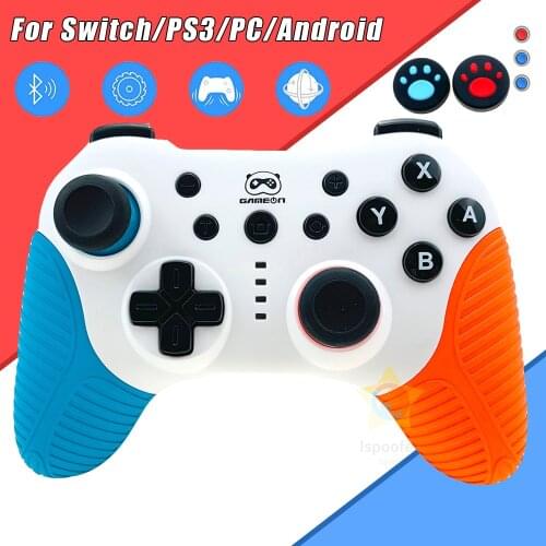 Wireless-Bluetooth Gamepad Game joystick Controller with 6-Axis Handle for Switch Pro /PC/Android Gamepad For Switch Console