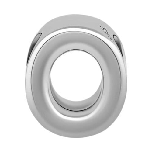 CKK 925 Sterling Silver Letter O Charm Beads Original Fashion Jewelry Making Fits For Bracelets & Bangle
