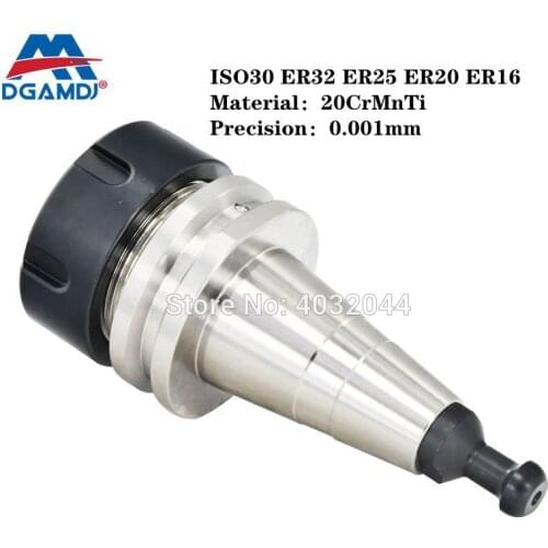 ISO30 ER32 ER25 ER20 ER16 woodworking machine high speed tool holder balance chuck lathe chuck G2.5 30000RPM CNC tool holder mi