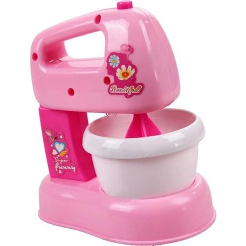 Children Kid Kitchen Electric Cake Chocolate Mixer Blender Pretend Play Toy Gift