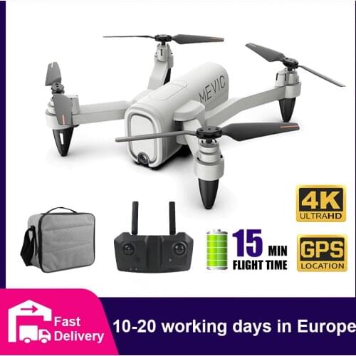CONUSEA H6 Drone with 4K Camera FPV RC Quadcopter for Beginner with Foldable GPS Drones Follow Me Auto Return Point of Interet