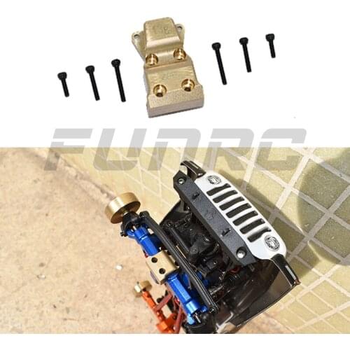 GPM Axial 1/24 4WD SCX24 DEADBOLT-AXI90081 AXI00002 Climbing car copper Front and rear gearbox Universal cover #AXI31609