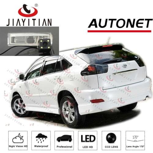 JiaYiTian rear view camera For Toyota Harrier XU30 Harrier 2 2003~2013 CCD Night Vision Reverse camera License plate camera