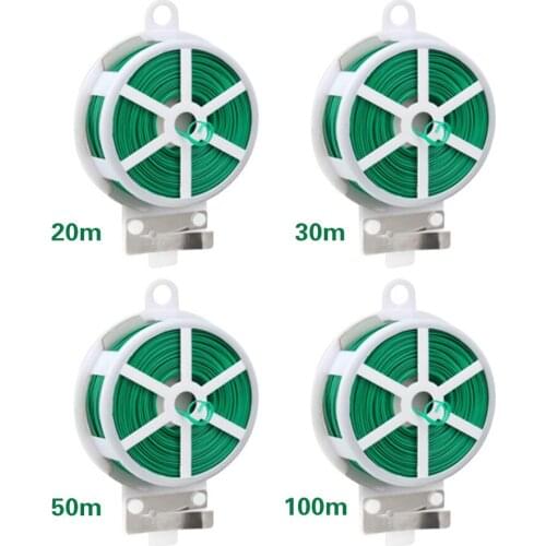 20/30/50/100m Multifunction Nylon Garden Cable Ties Power Wire Loop Tape Flower Cable Tie