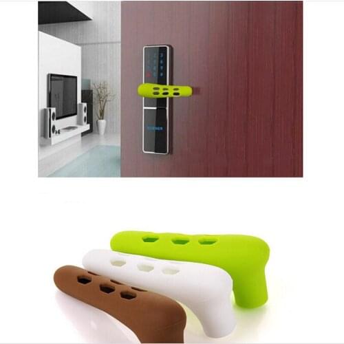 Soft Silicone Door Knob Covers Safety Door Handle Protective Cover For Babys Room Avoid Collision Silicone Door Knob Covers