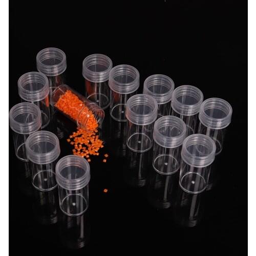 New 5/10/20/50/100/150/200 Bottle Diamond embroidery Accessory Container Bottle Diamond Painting Tool Crystal Bead Storage Jar