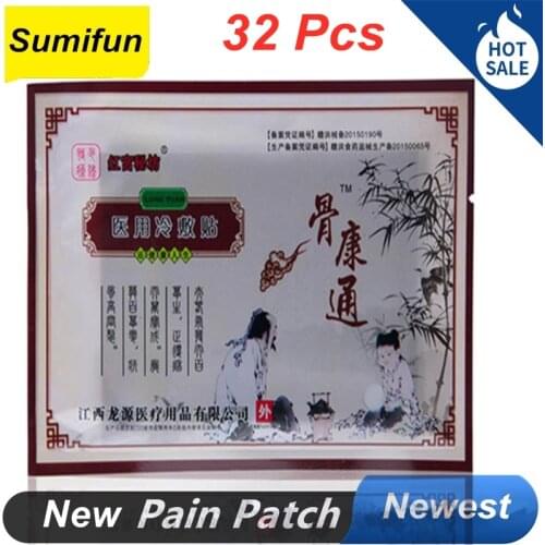 Bone Pain Patch Cold Compress Pain Plaster Porous Joint Reliever Muscle Pads Bone Pain Patch