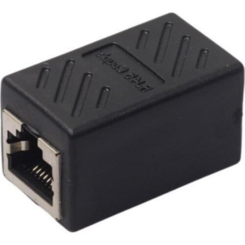 RJ45 Network Straight-through Head Anti-Electromagnetic Interference Network Cable Extension Head Network Line Butt Joint