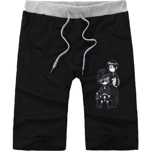 Japan anime Black Butler shorts Men Sportswear Running Jogging shorts Men Casual Outdoor Shorts teenagers Short Sweatpants