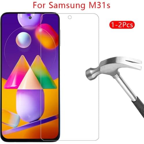 Protective glass for samsung m31s screen protector tempered glas on galaxy m 31s film samsun samsumg sansung samsungm31s galaxi